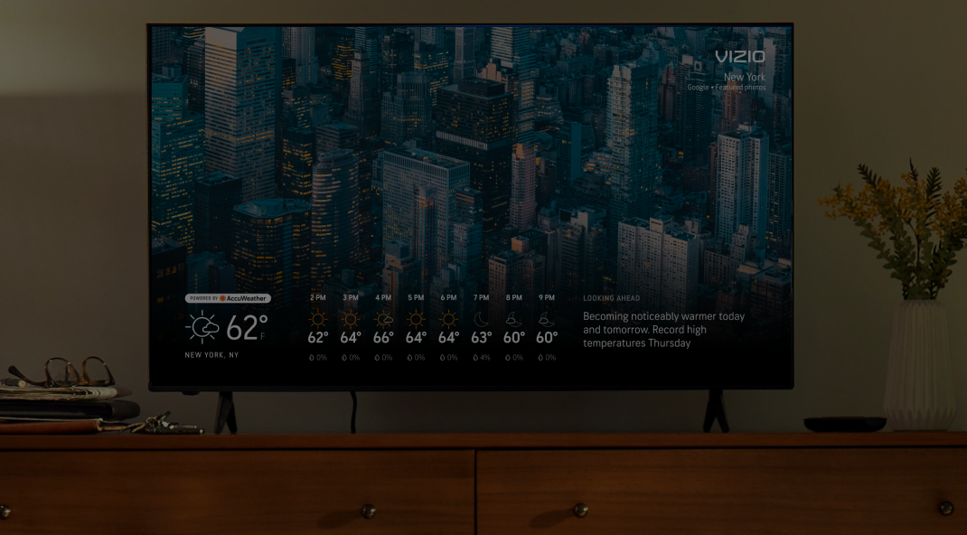 AccuWidgets TV Screen Overlay