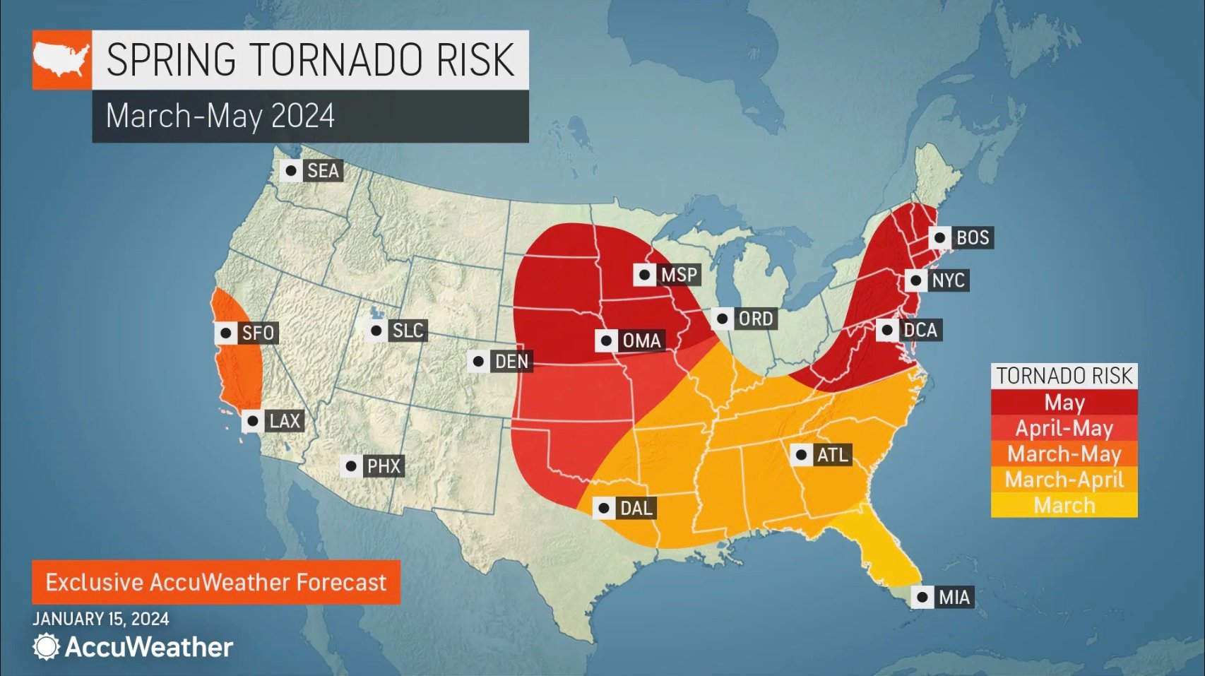 AccuWeather's 2024 Spring Forecast Implications for businesses