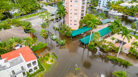 flooded streets