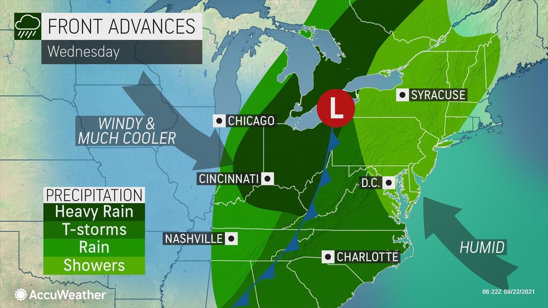 forecast map