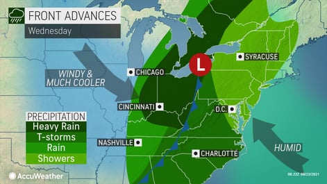 forecast map