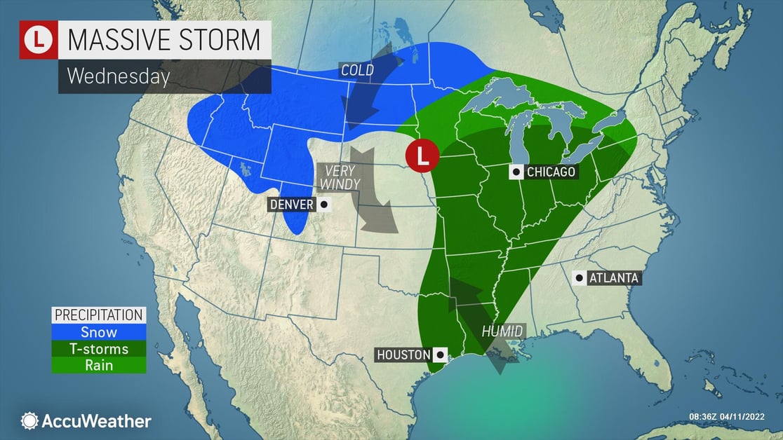 forecast map