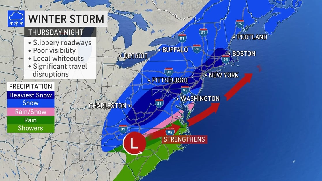 forecast map