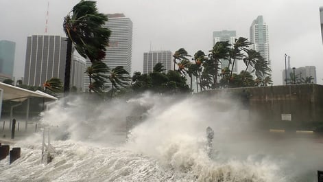 storm surge from a hurricane