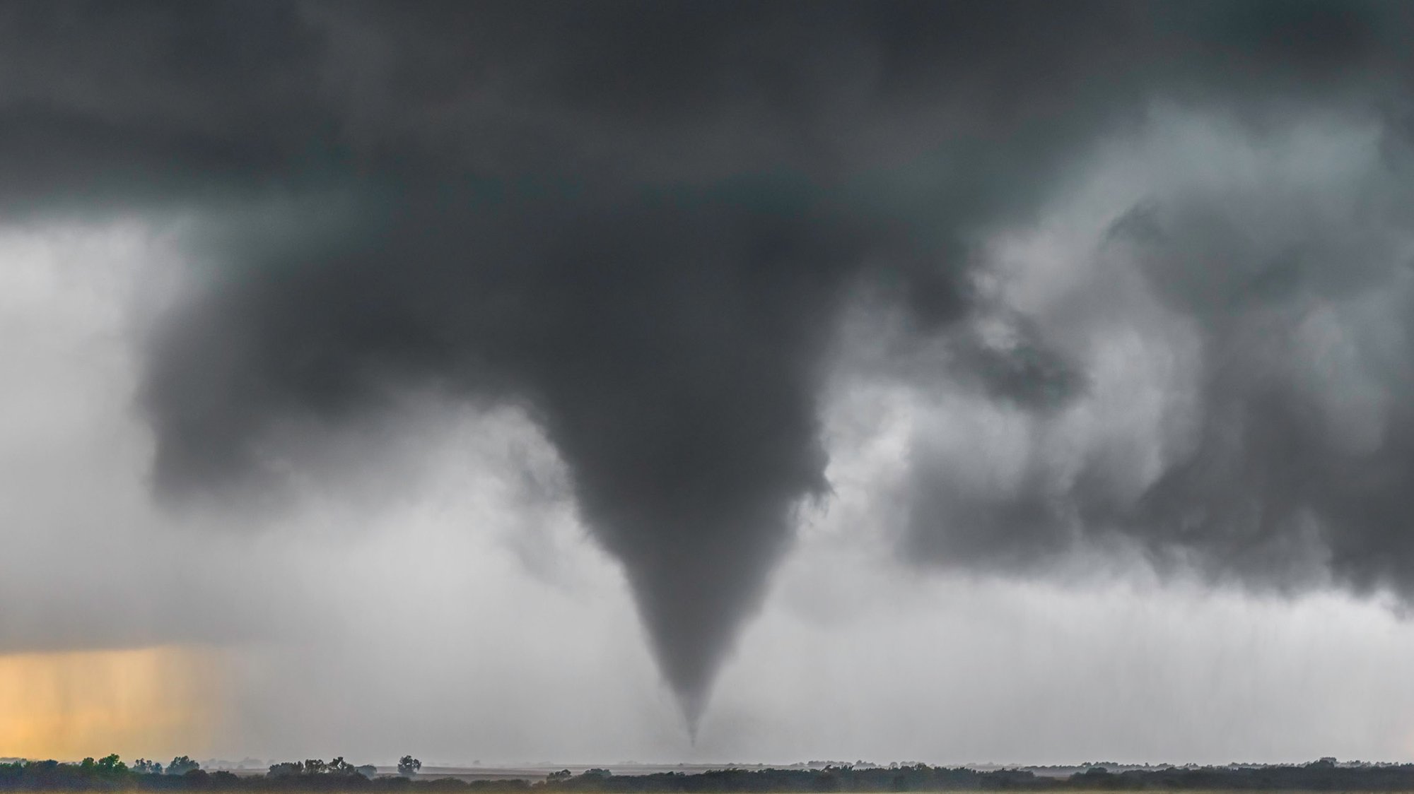 Stock photo of a tornado