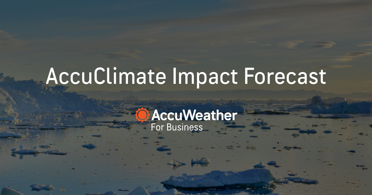 Climate Impact Forecast & Risk Mitigation for Business | AccuClimate