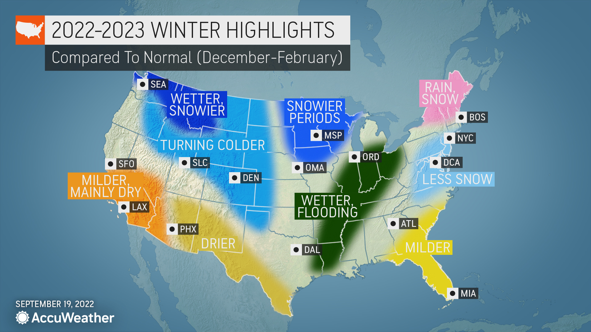 Say it isn’t snow! What will you see this winter? We've got your first look
