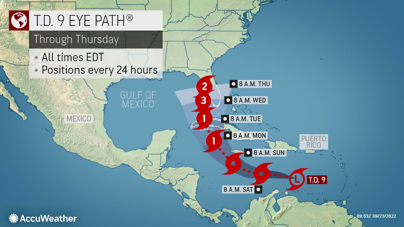 Developing tropical system could impact Gulf Coast next week