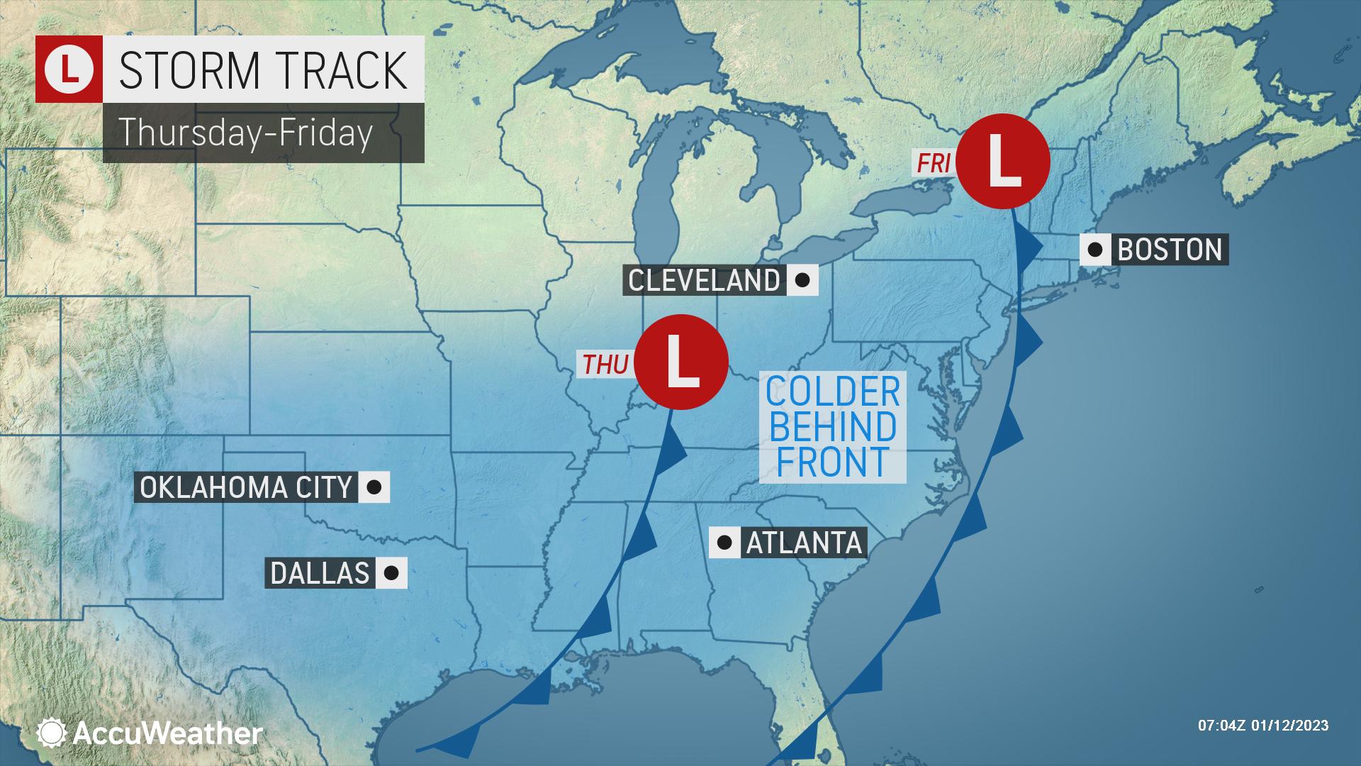 Businesses should prepare for a winter storm bringing snow, ice, and ...