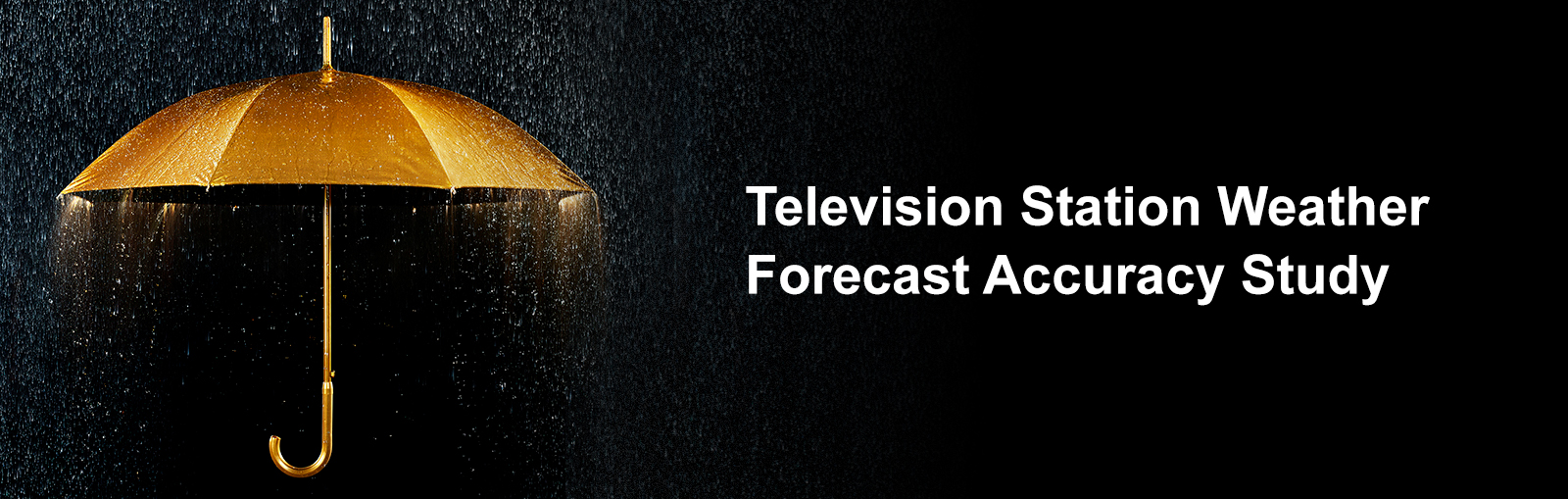 Television Station Weather Forecast Accuracy Study